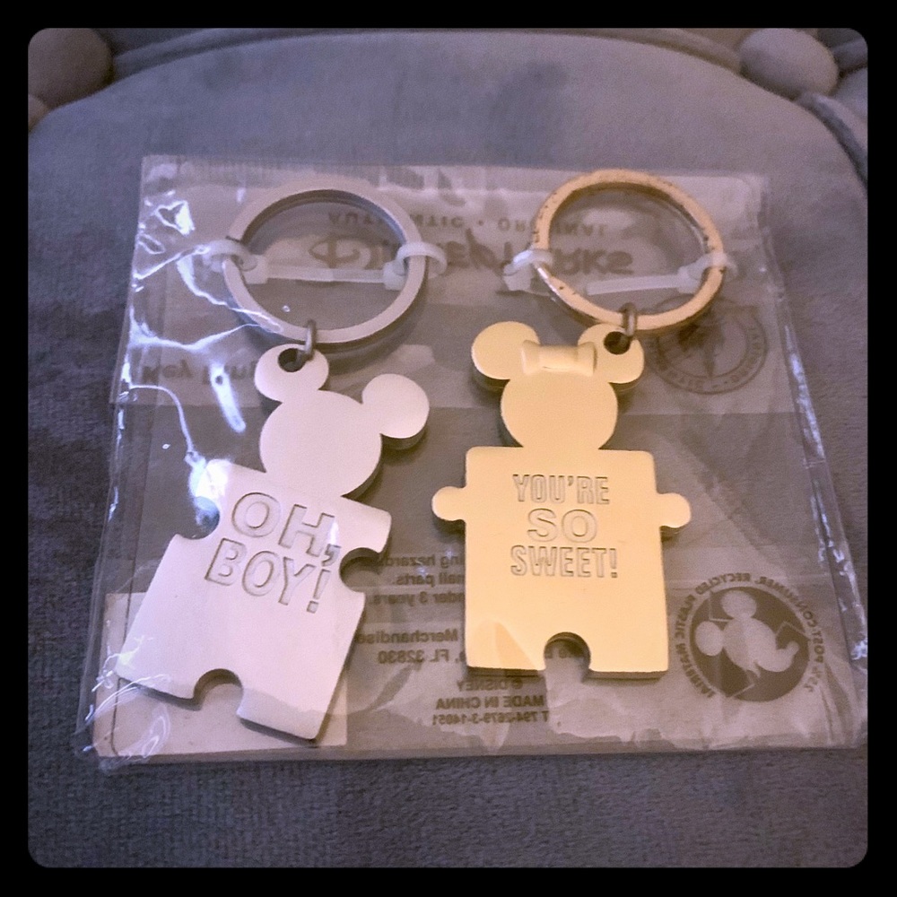 Disney Couple Keychain